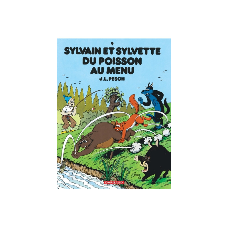 Sylvain et Sylvette - Tome 9 - Du poisson au menu