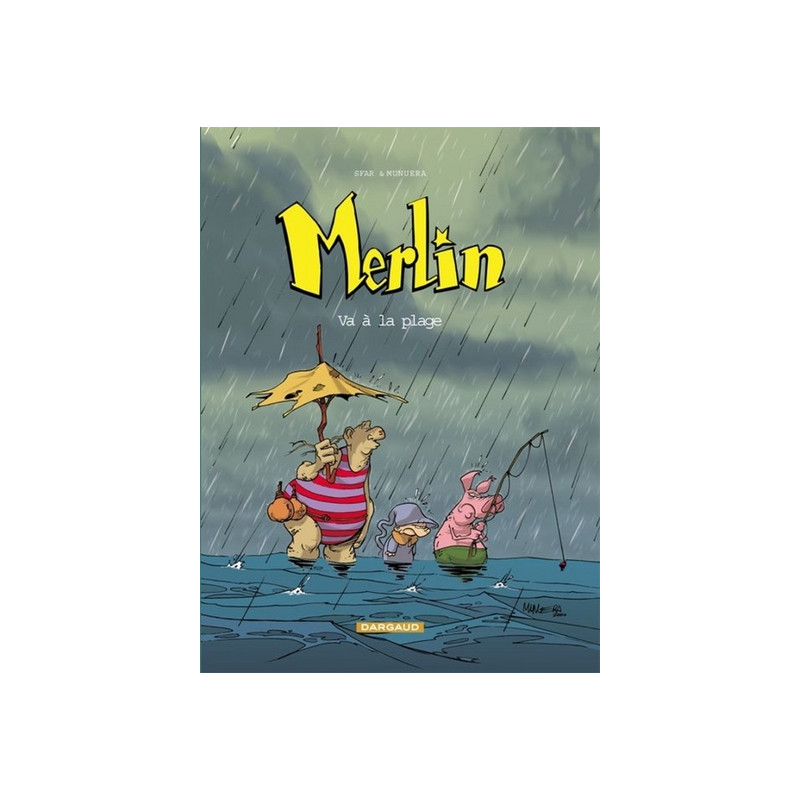 MERLIN VA A LA PLAGE
