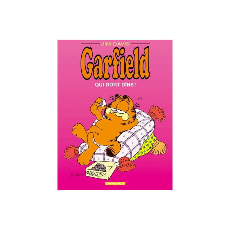 GARFIELD, QUI DORT DINE !