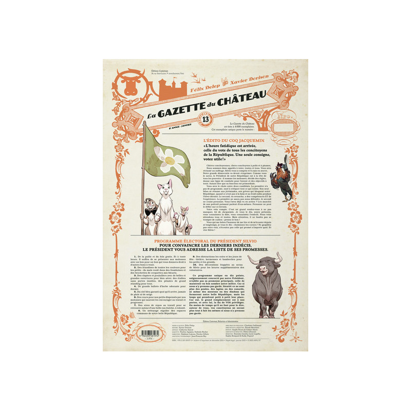 Le Château des animaux - La Gazette du château