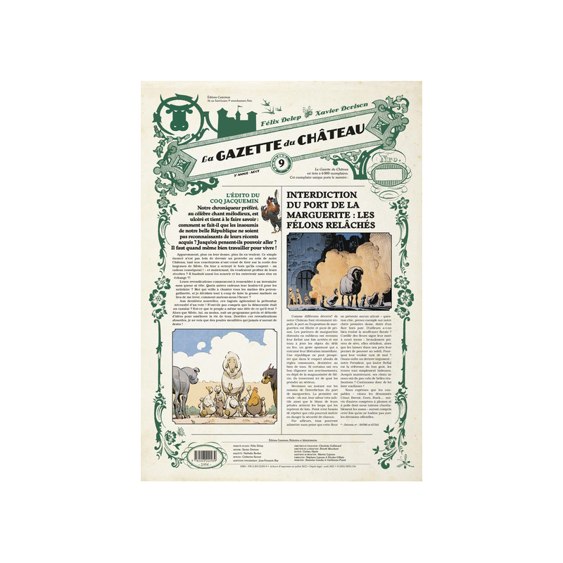 Le Château des animaux - La Gazette du château
