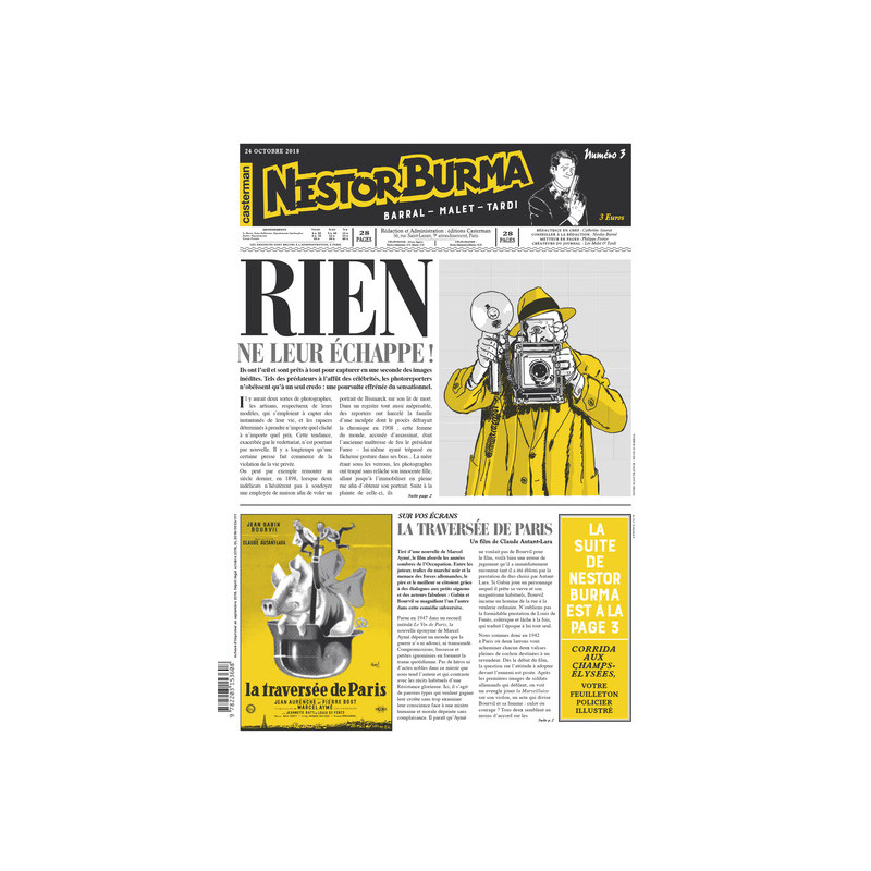 Corrida aux Champs-Élysées - Journal n°3