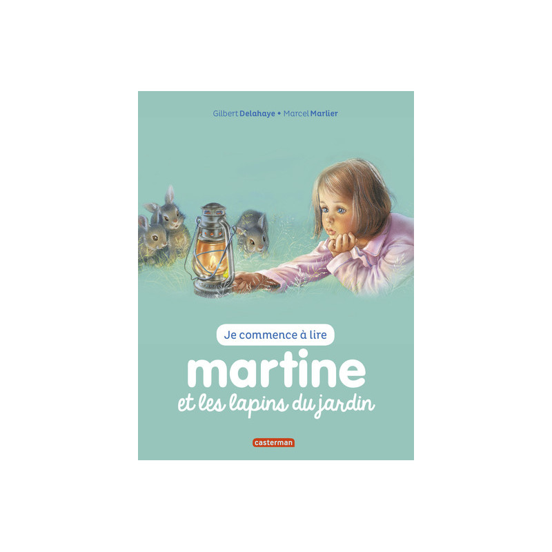 Martine et les lapins du jardin