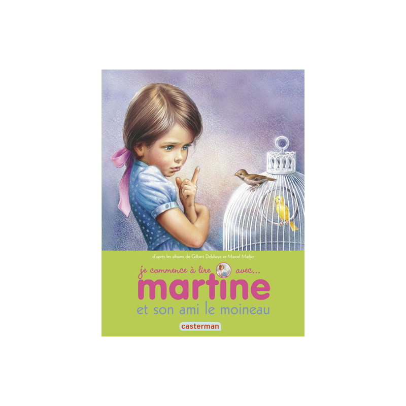 Martine et son ami le moineau