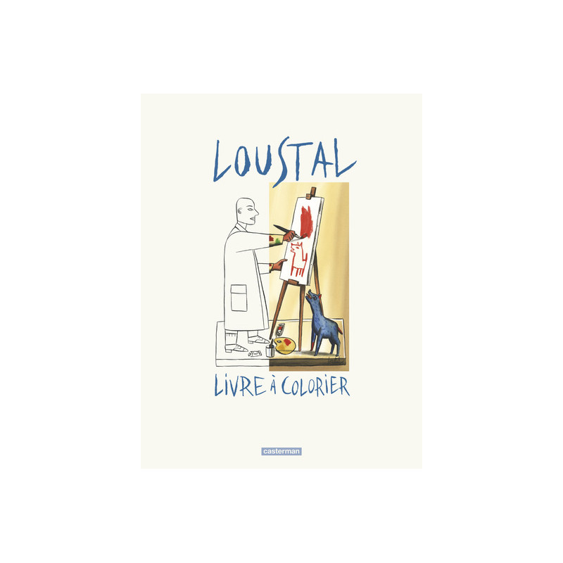 Livre à colorier Loustal