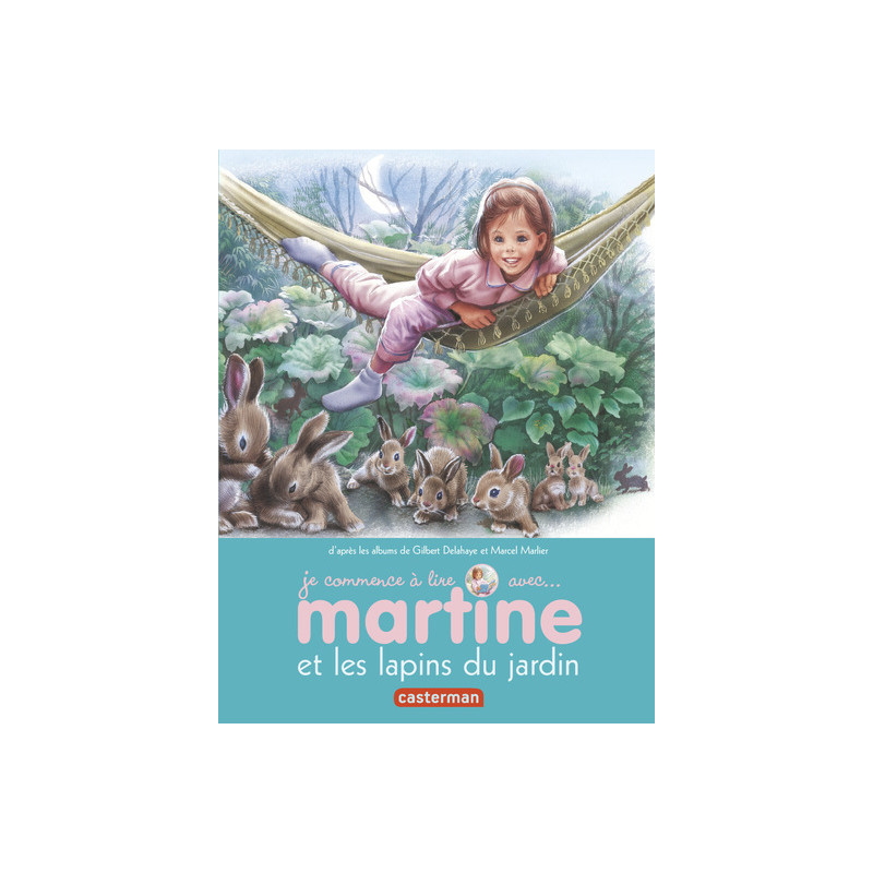 Martine et les lapins du jardin