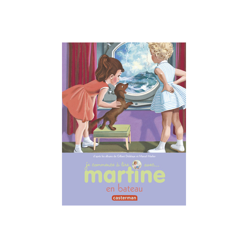 Martine en bateau
