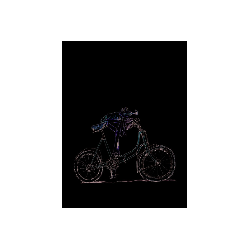 À bicyclette