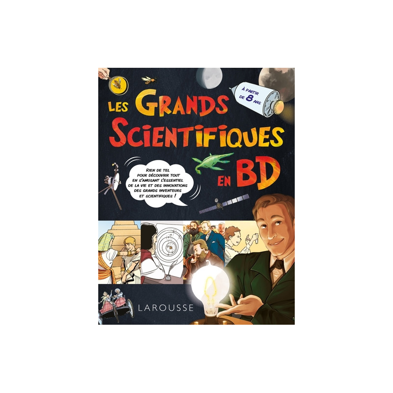 Grands scientifiques en BD