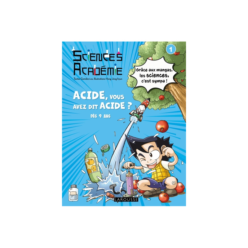 Sciences Académie en manga - Acide, vous avez dit acide ?