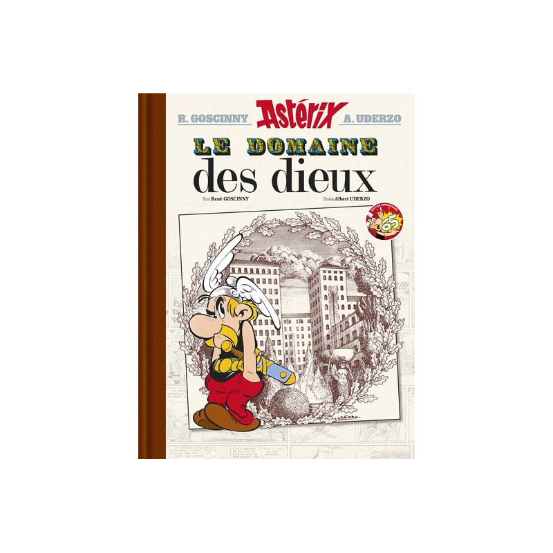 Astérix - Le Domaine des dieux n°17 - édition luxe - 65 ans Astérix