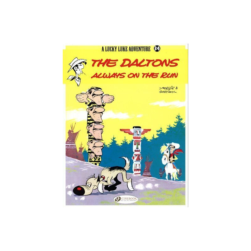 Lucky Luke - tome 34 The Daltons always on the run