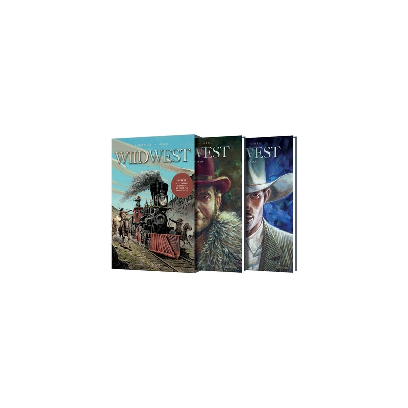 Fourreau Wild West T3 + T4 avec ex-libris numéroté et signé
