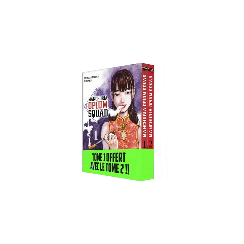 Bipack T2 + T1 (offert) Manchuria Opium Squad