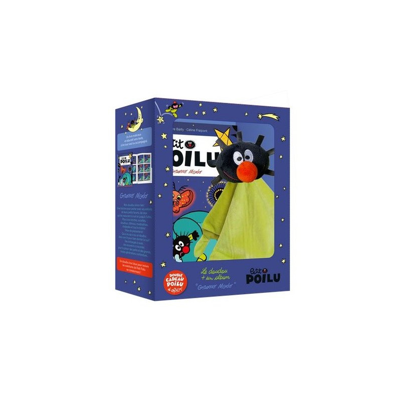 Coffret Petit Poilu Grosso Modo avec doudou