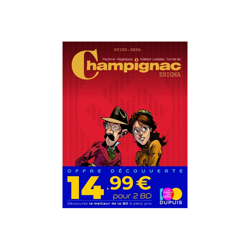 Bipack T2 + T1 (offert) Champignac