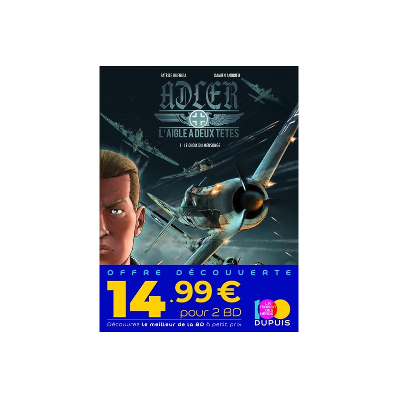 Bipack T1 Adler + T1 Eagle (T1 Adler offert)