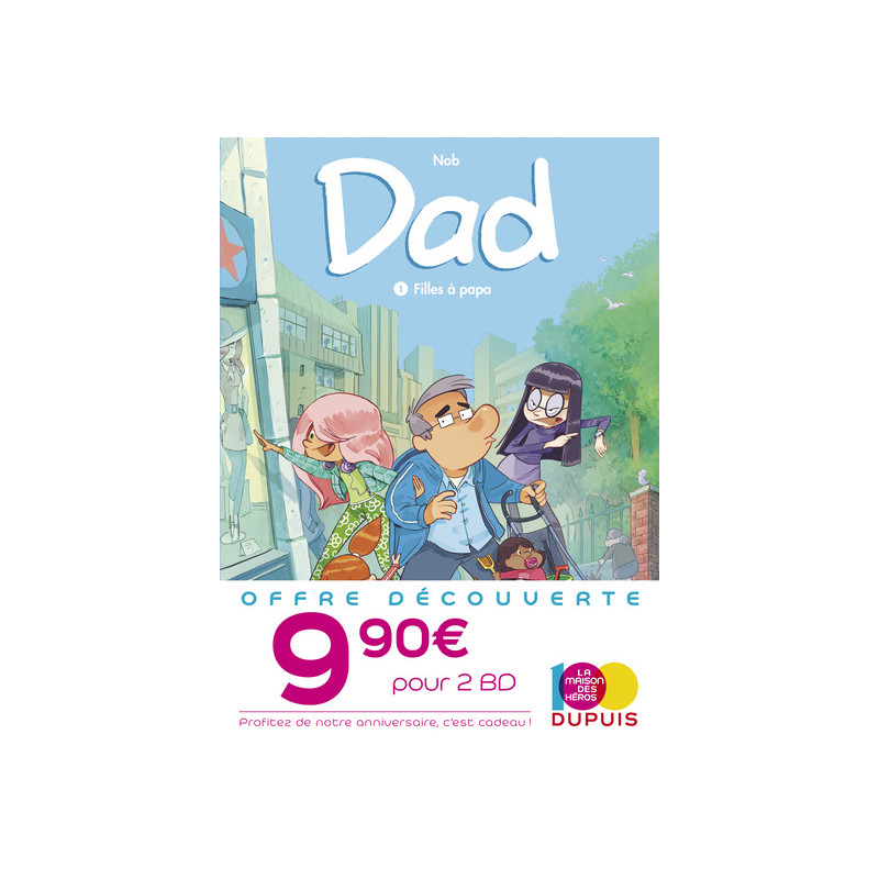 Bipack T2 + T1 (offert) DAD