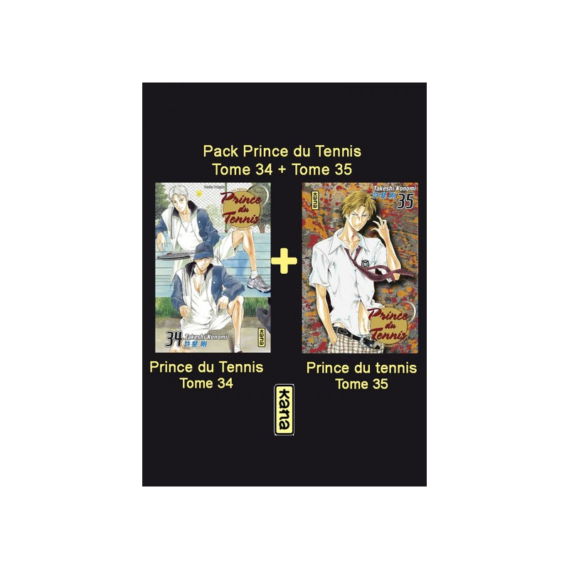 PACK FIDELITE PRINCE DU TENNIS T34+T35