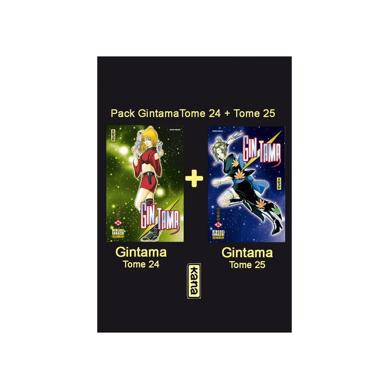 PACK FIDELITE GINTAMA T24+T25