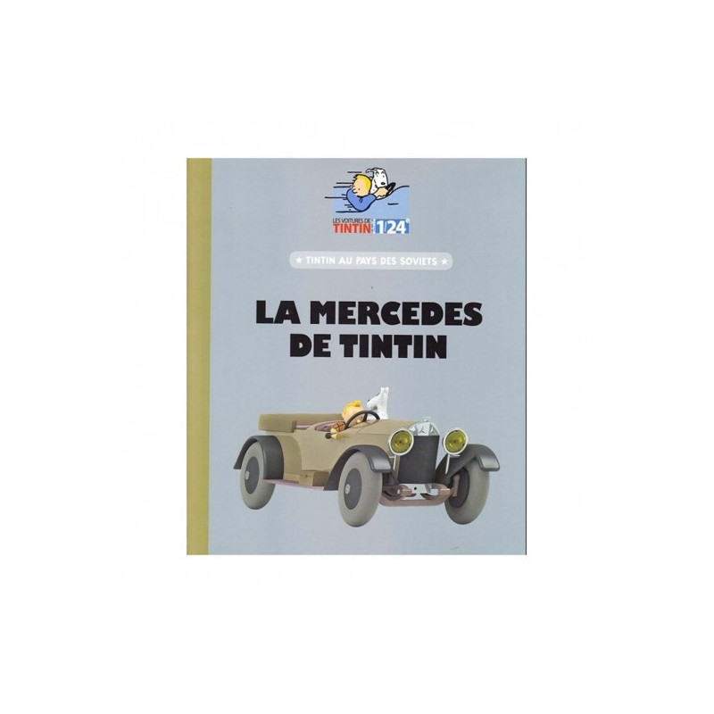 Voitures de Tintin, la Mercedes de Tintin N°31 1/24