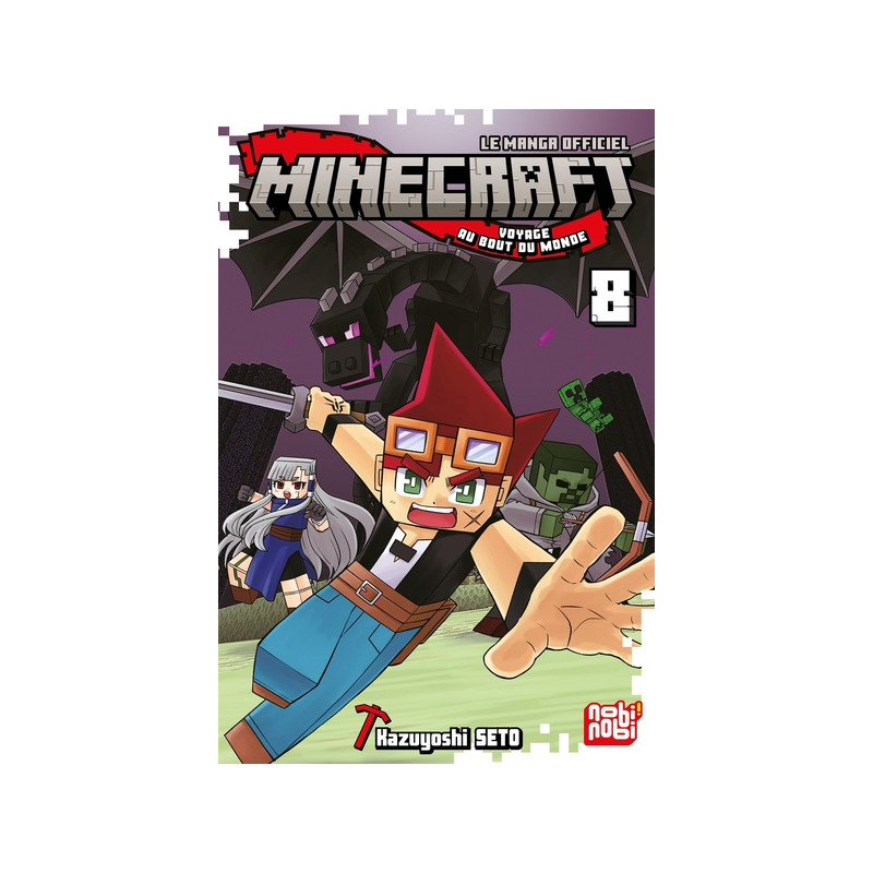Minecraft, le manga officiel - Voyage au bout du monde T08