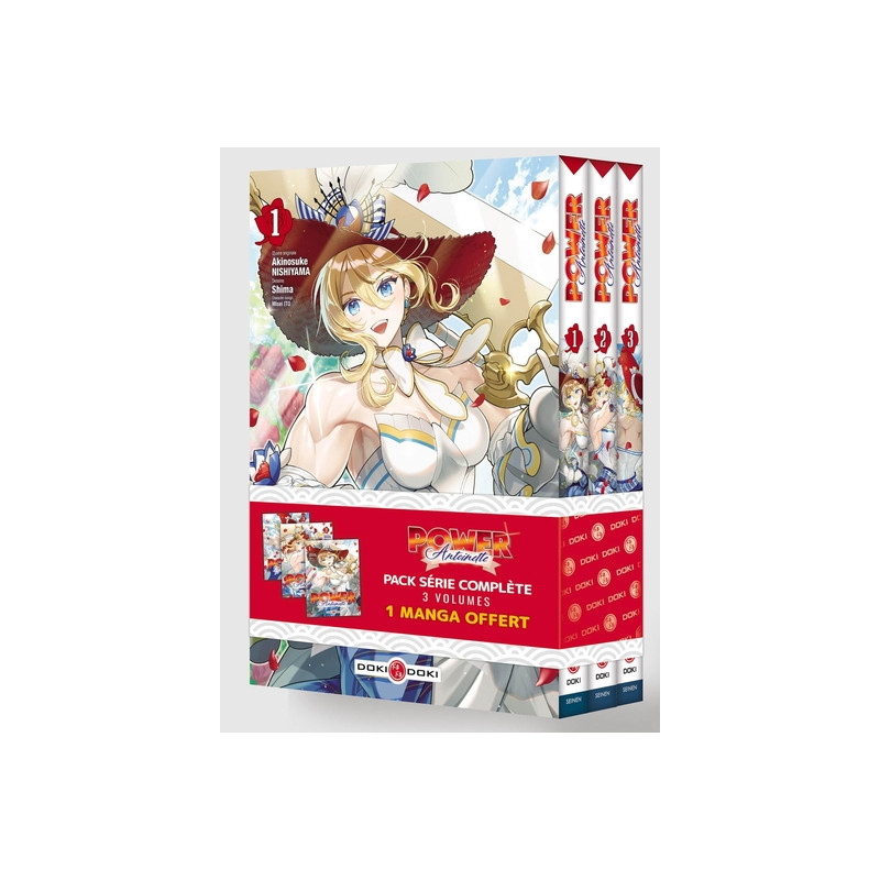 Power Antoinette - Pack promo vol. 01 à 03 - 1 Volume Offert