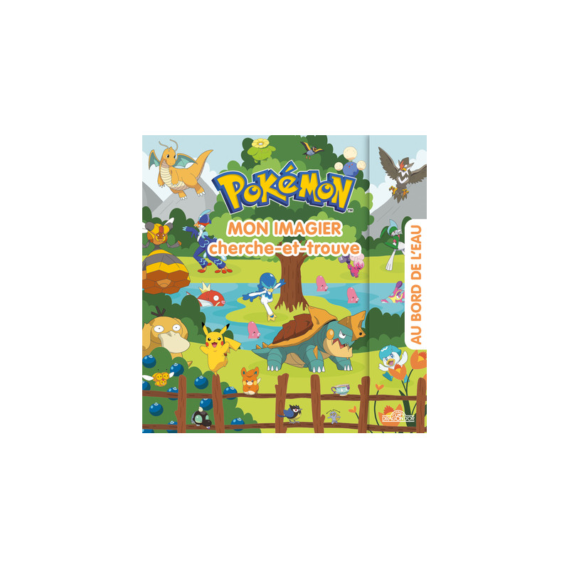 Pokémon - Mon imagier cherche-et-trouve - Au bord de l'eau