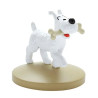 FIGURINE RESINE (COLLECTION 5 CM) MILOU AVEC UN OS
