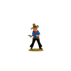 FIGURINE RESINE (COLLECTION 12CM) TINTIN COWBOY
