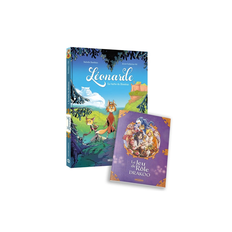 Léonarde - vol. 01  + jeu de rôle offert - édition limitée