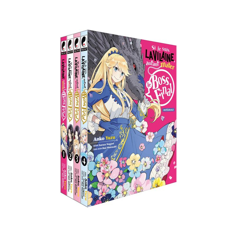 Si je suis la Vilaine, autant mater le Boss final - Coffret Intégrale (4 tomes)