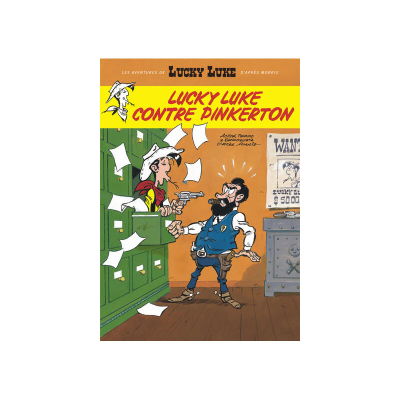 Les Aventures de Lucky Luke d'après Morris - Tome 4 - Lucky Luke contre Pinkerton