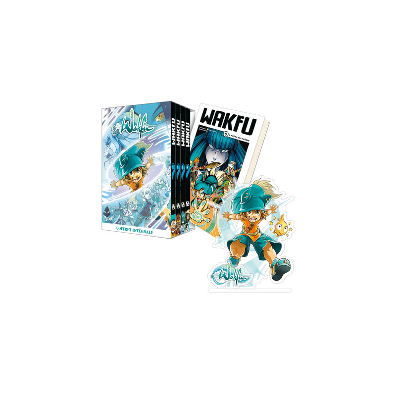 Wakfu Manga - Fourreau WAKFU Manga T01 à T05 :  La Quête des Dofus Eliatropes
