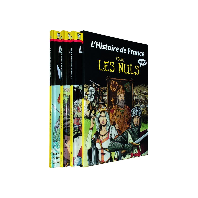 Coffret Histoire de France en BD (tome 1 à 3) Pour les nuls