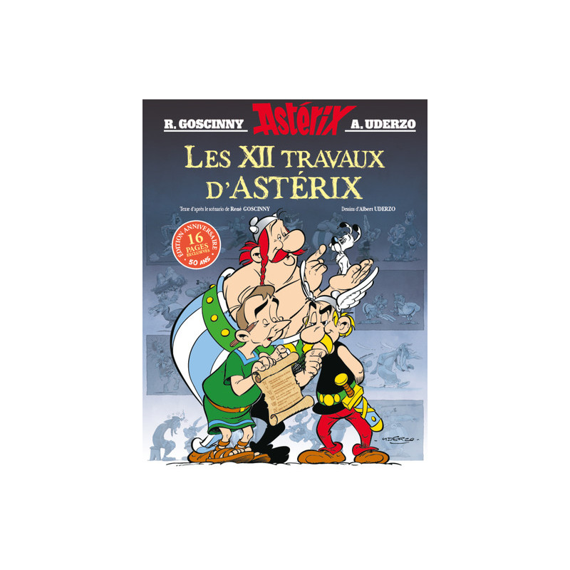 Astérix - Les XII travaux d'Astérix - Édition 50 ans