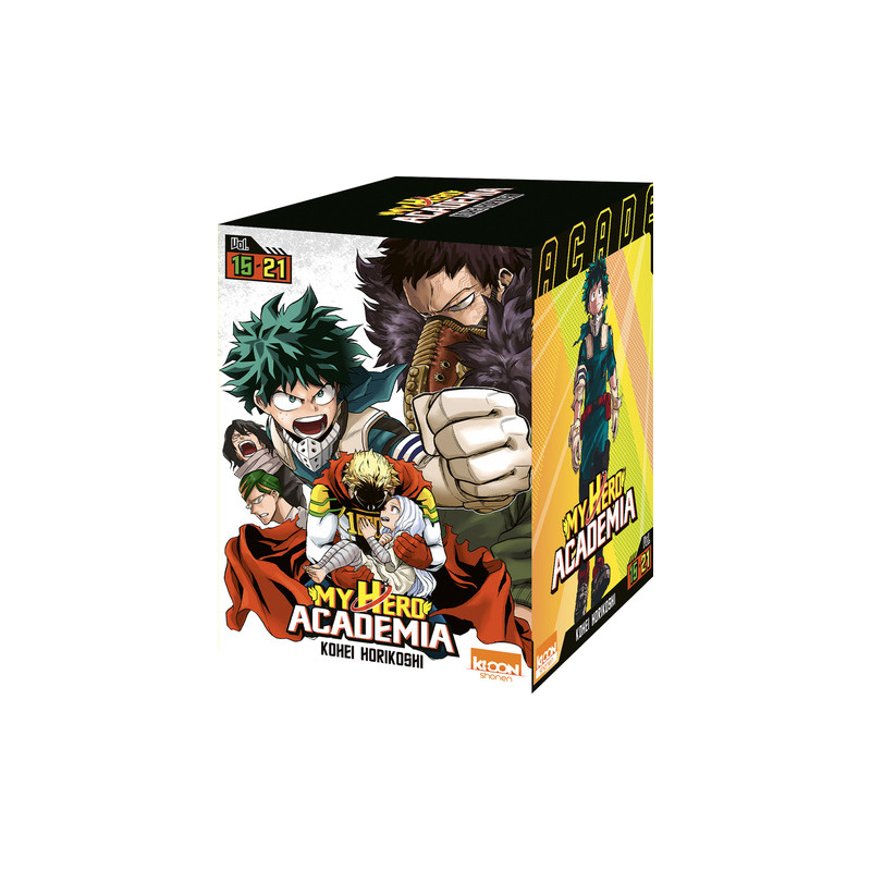 Coffret intégrale My Hero Academia vol. 15 à 21