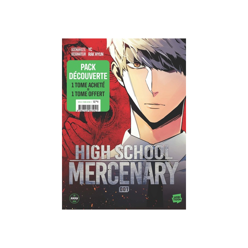 Pack découverte High School Mercenary - Tome 1 & 2