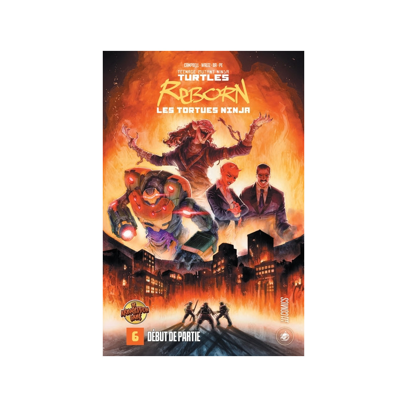 Les Tortues Ninja - TMNT Reborn, T6 : Armageddon Game : début de partie