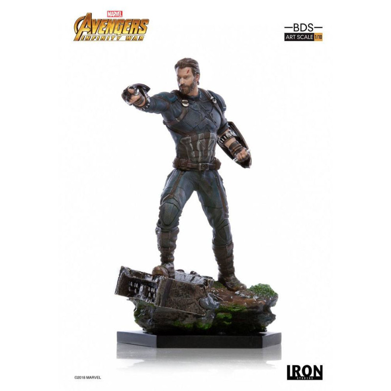 Marvel Captain America Statue by Iron Studios