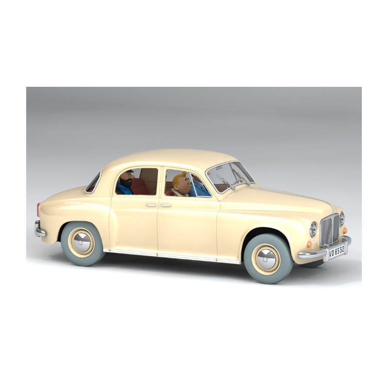 Voiture de Tintin 1/24eme - La Rover pour Nyon