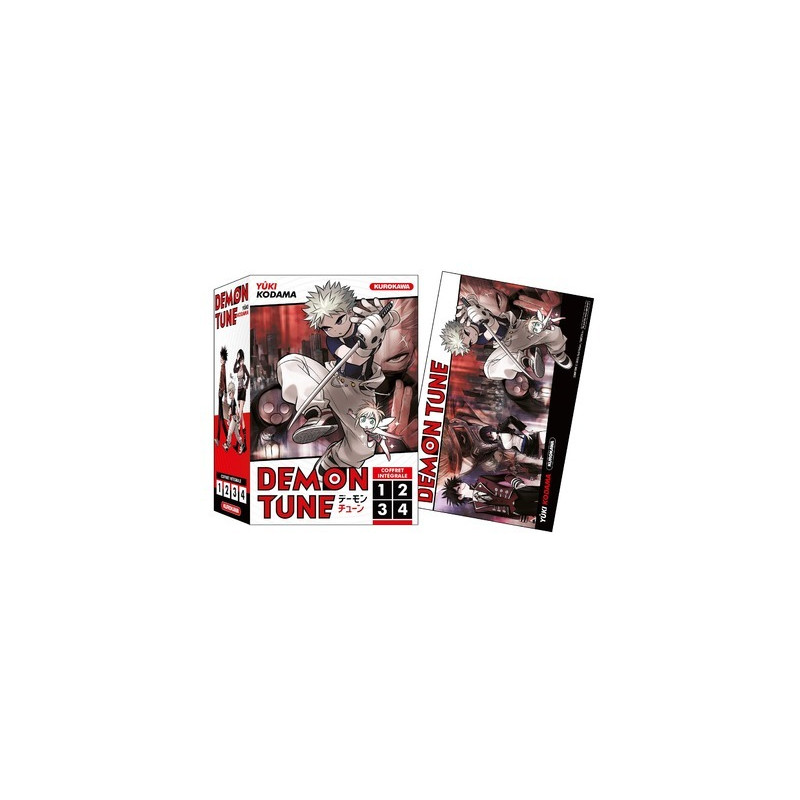 Coffret Demon Tune - tomes 1-2-3-4