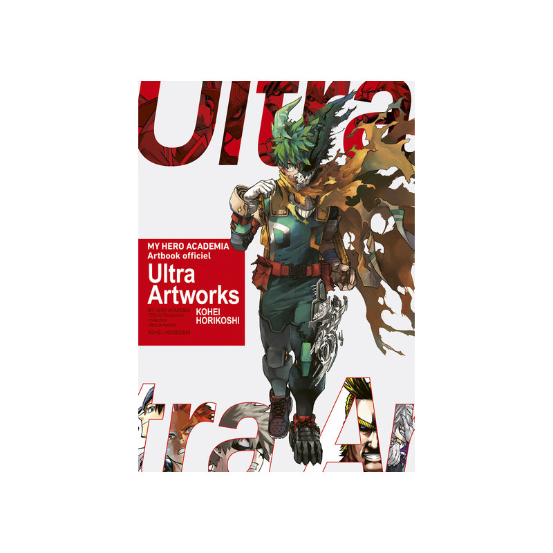 My Hero Academia artbook officiel Ultra artworks