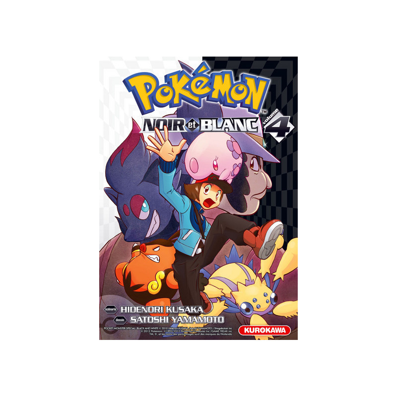 Pokémon Noir et Blanc - tome 4