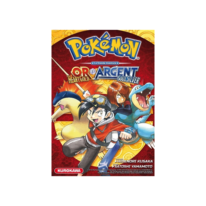 Pokémon - La Grande Aventure - Or Heart Gold et Argent Soul Silver
