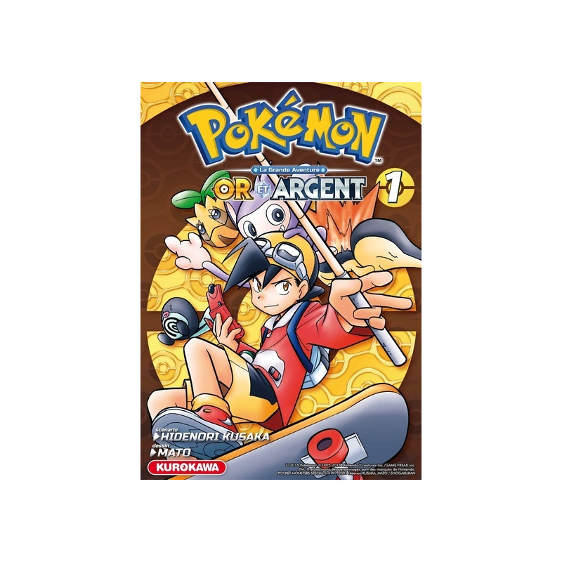 Pokémon Or et Argent - tome 1