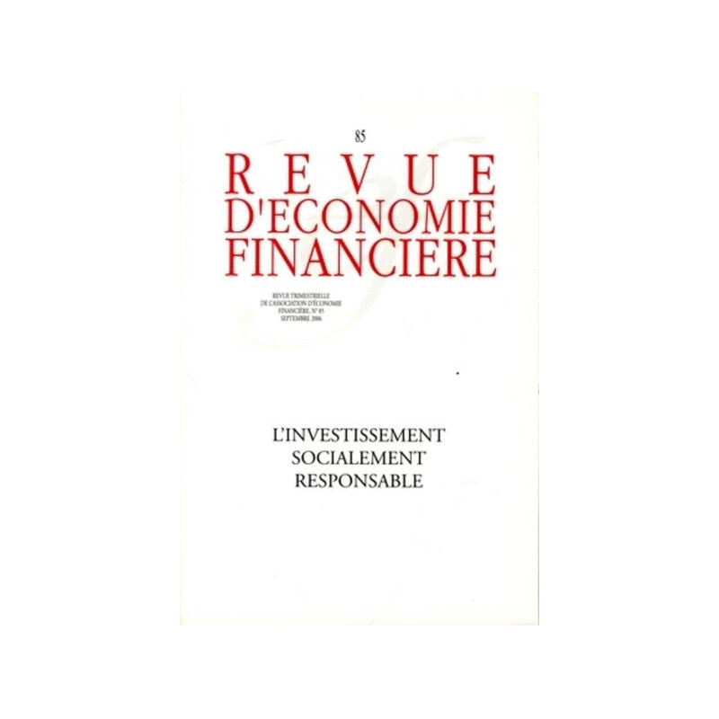 L'investissement socialement responsable