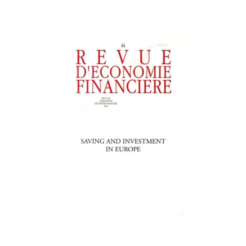 Saving and investment in Europe