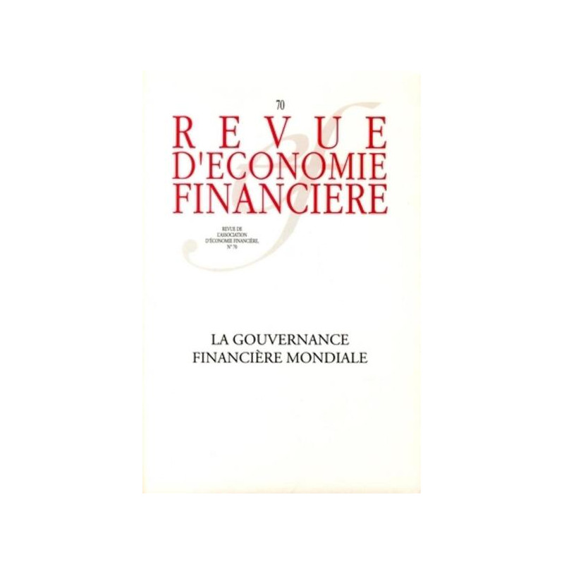 La gouvernance financière mondiale