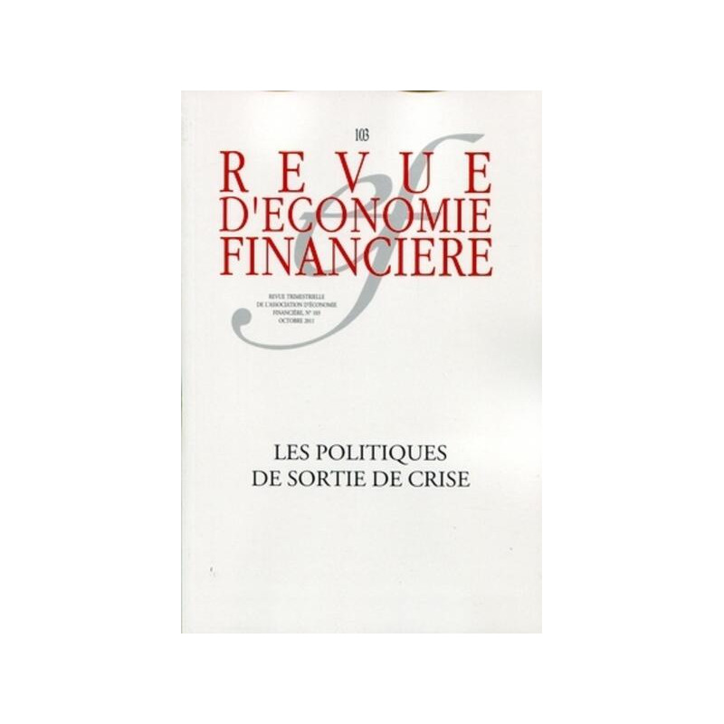 Les politiques de sortie de crise